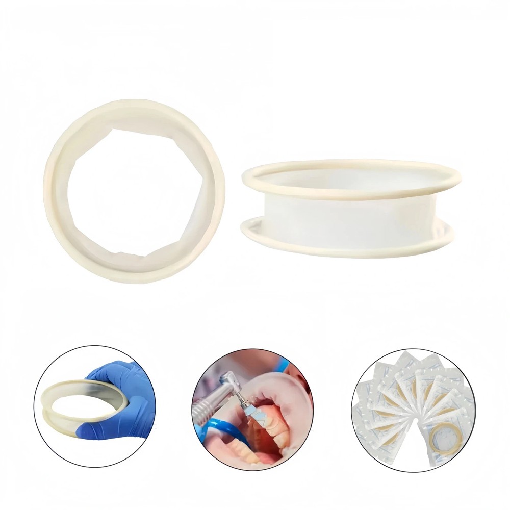 20x Dental Sterile Rubber Dam Cheek Retractor Soft Lip Mouth Opener Disposable