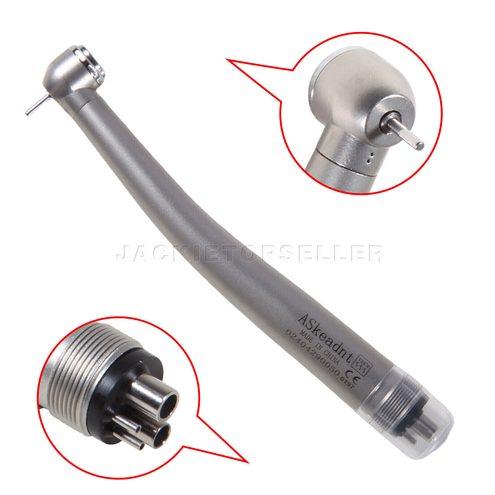 Dental High Speed Handpiece Push Button Air Turbine 4 Hole Midwest 10pcs/1 Pack