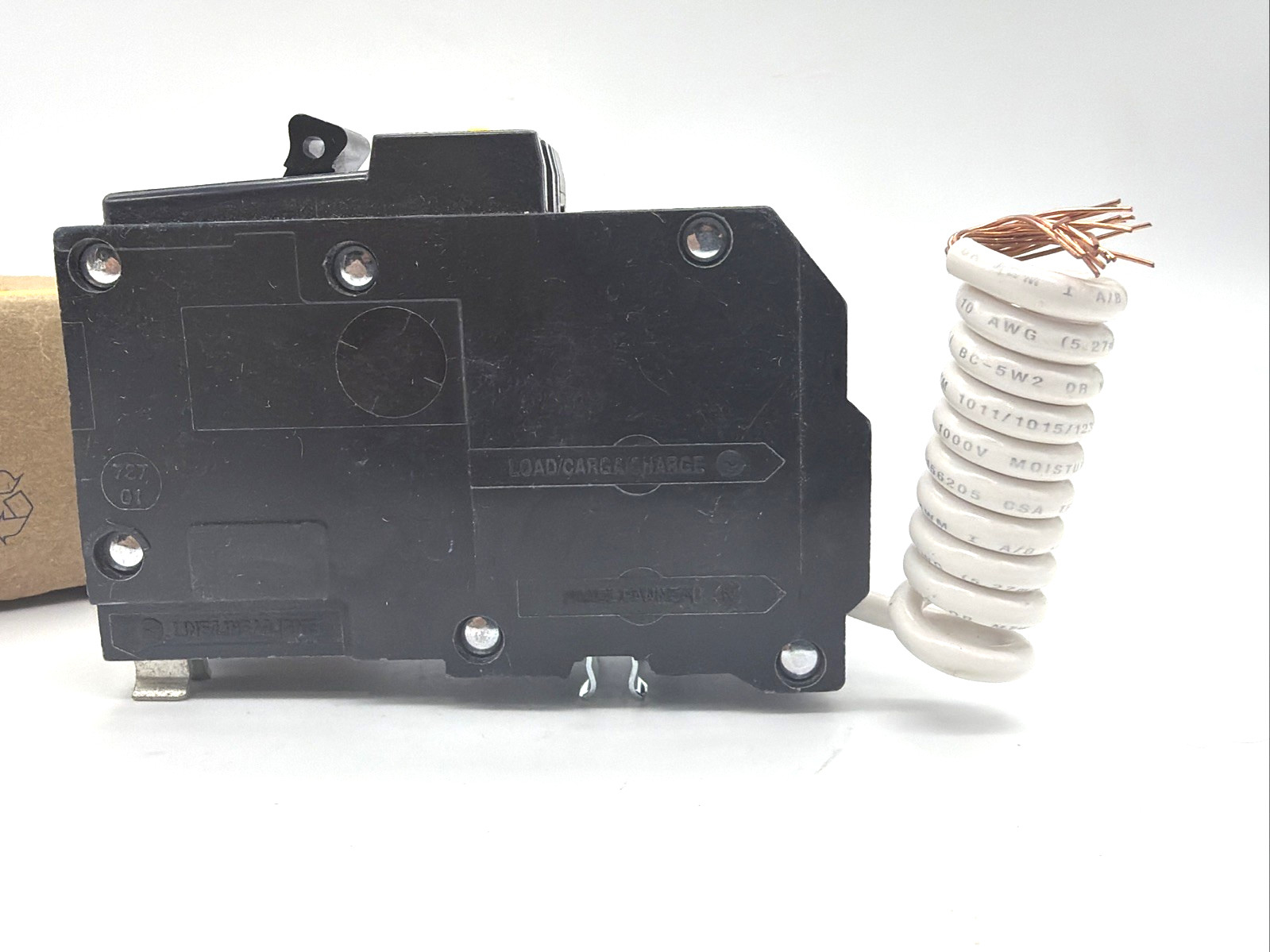 Square D QO225GFI 25A 2-Pole GFCI Qwik-Gard Ground Fault QO Breaker 120/240V