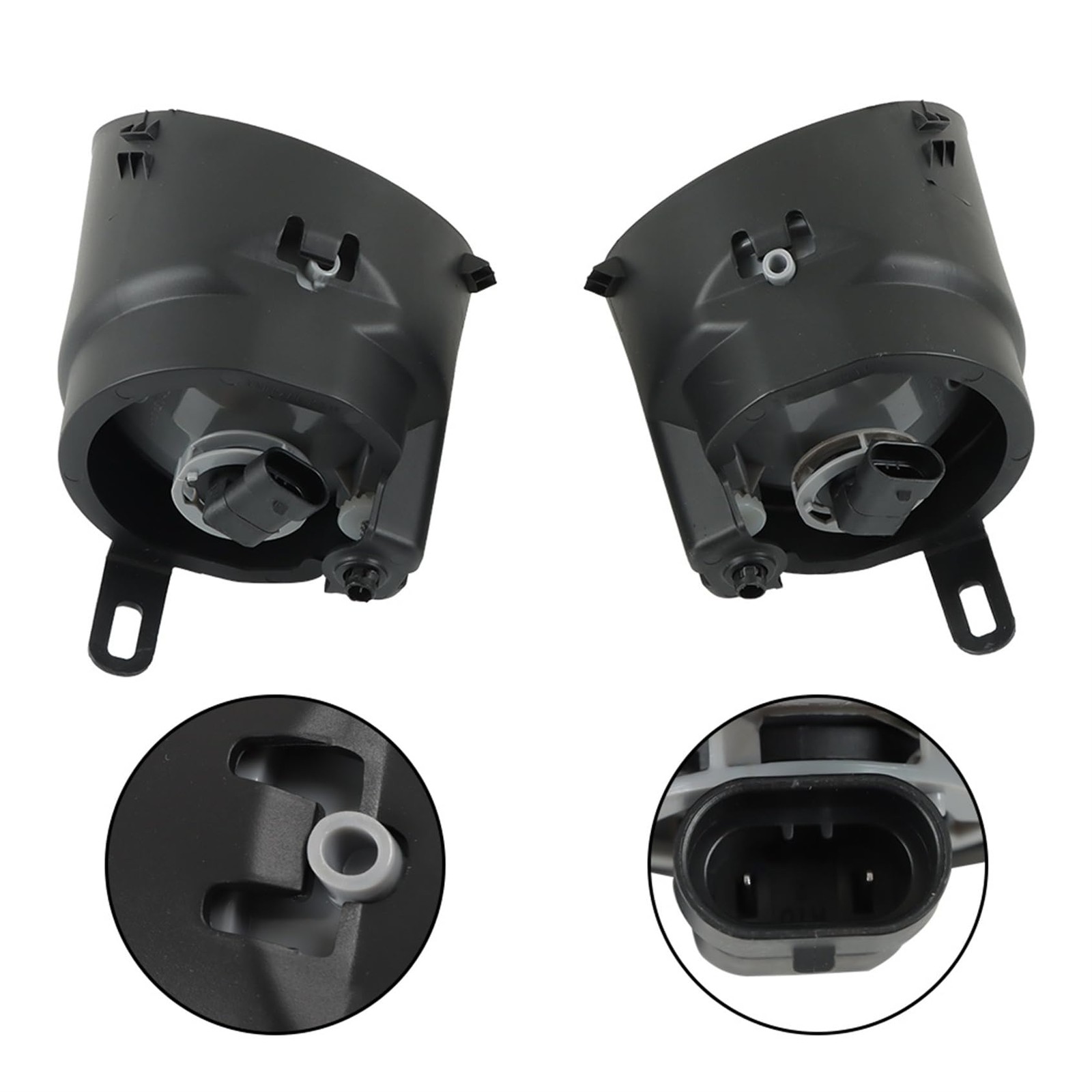 Fog Lights Assembly Pair for Tundra 2007-2013 Left Right