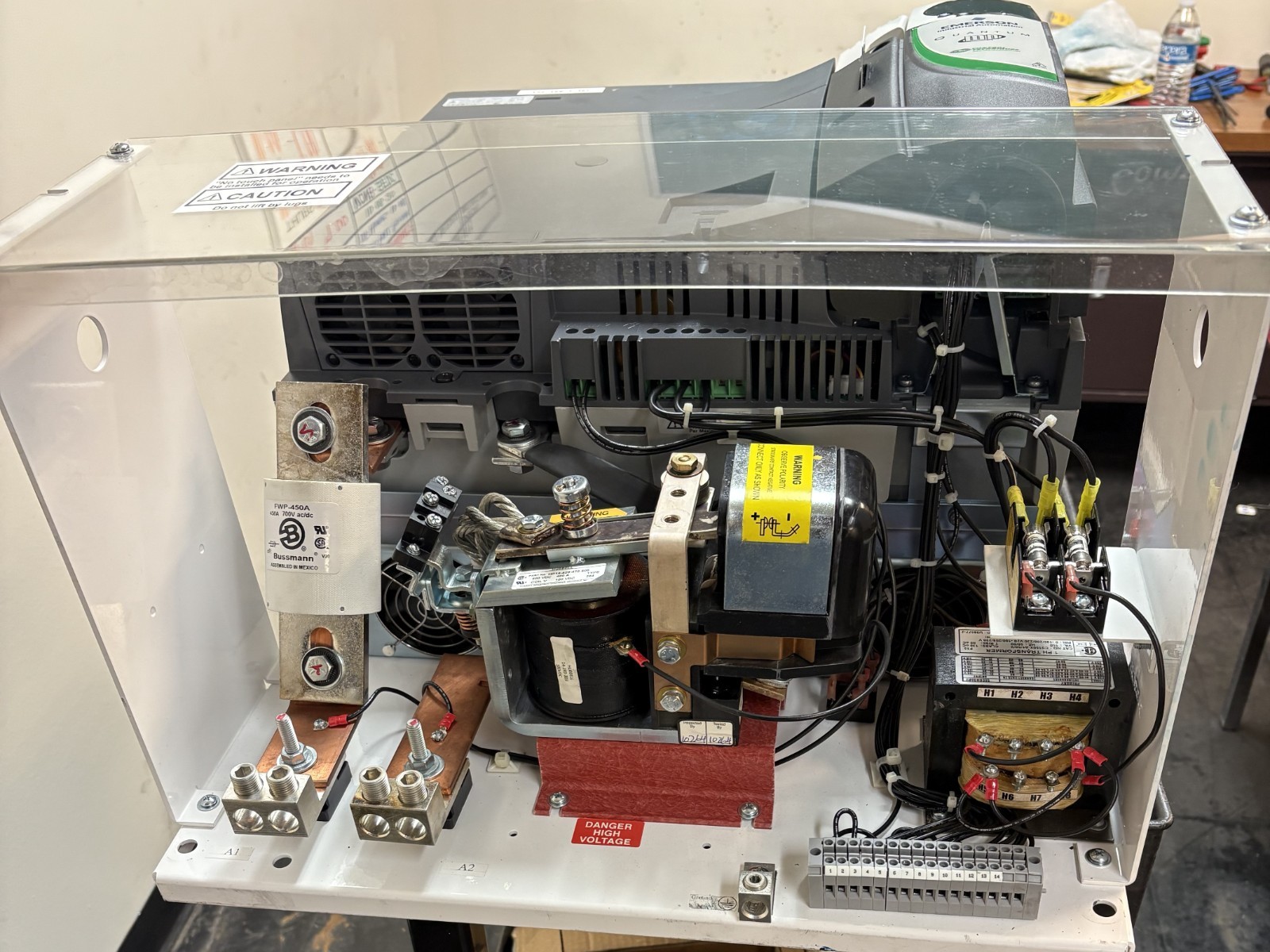 Control Techniques/Emerson DC Drive MP350A4R 125kW 480v 200HP -Pre-Owned