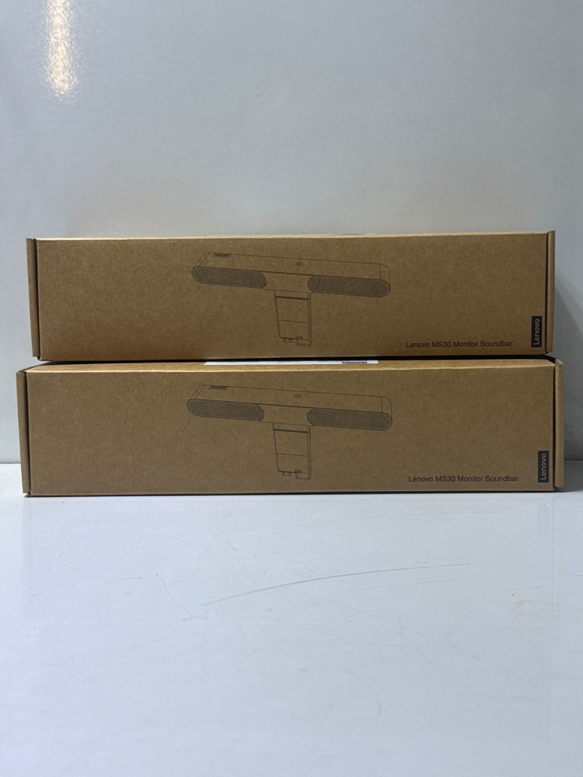 LOT 2 PCs Lenovo MS30 4XD1J05151 Monitor Soundbar (SEALED)