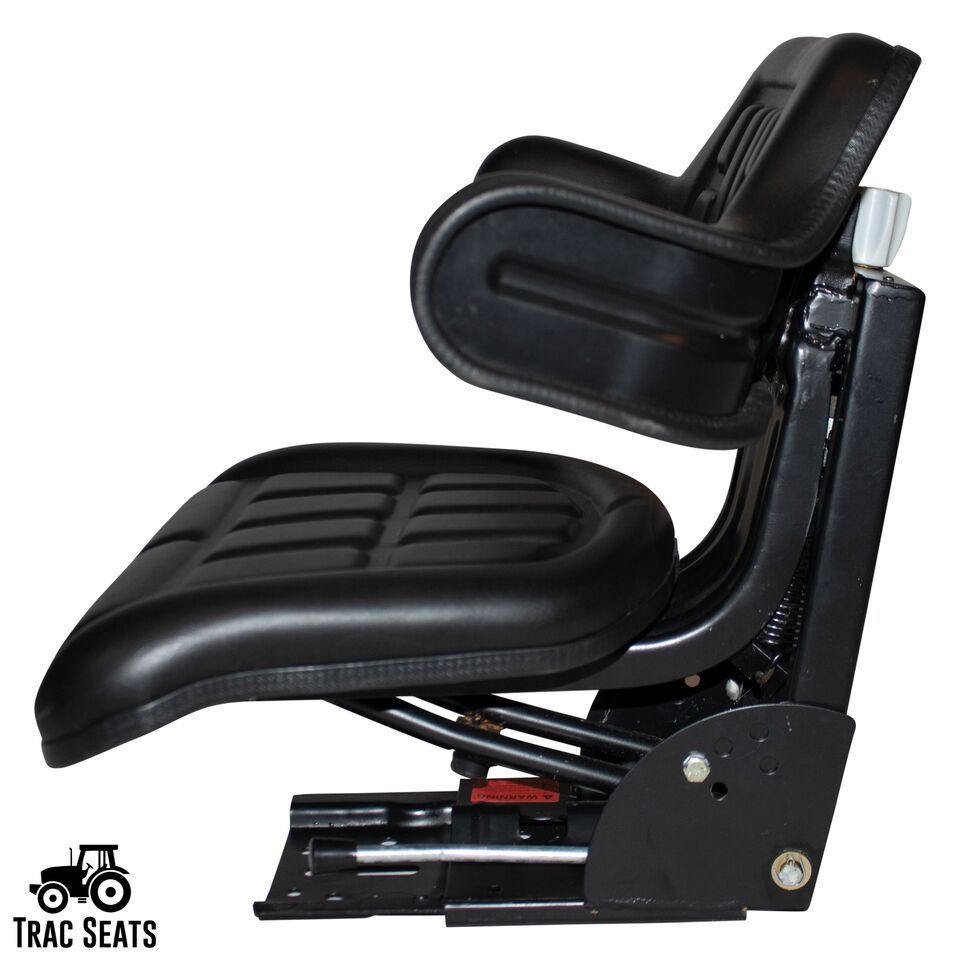 Black Tractor Suspension Seat Fits Massey Ferguson 230 231 234 234H/S 260 282