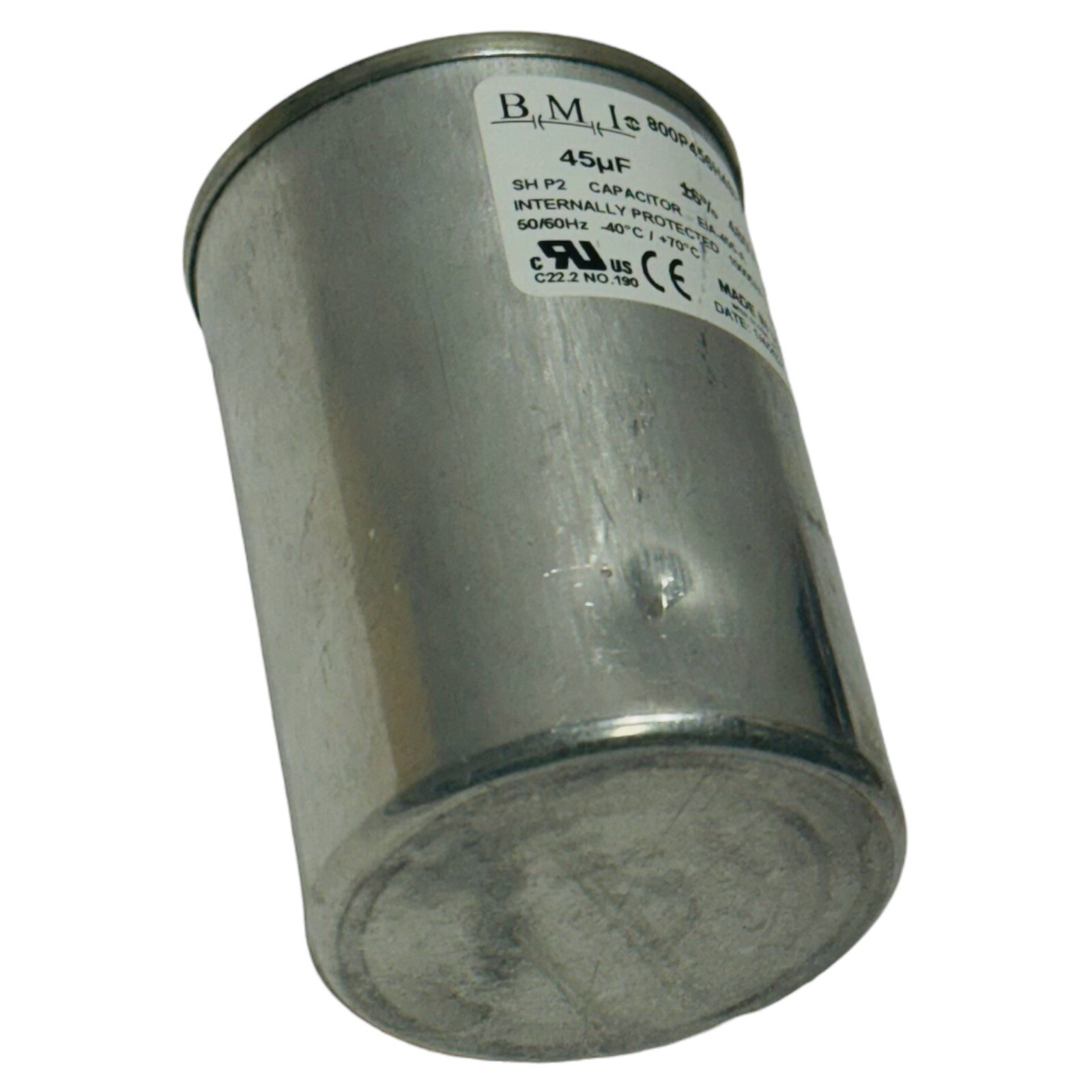FBD 800P456H48P36A4R RUN CAPACITOR ZB-19 480VAC/B 50/60Hz 45µF FITS 564/773/774