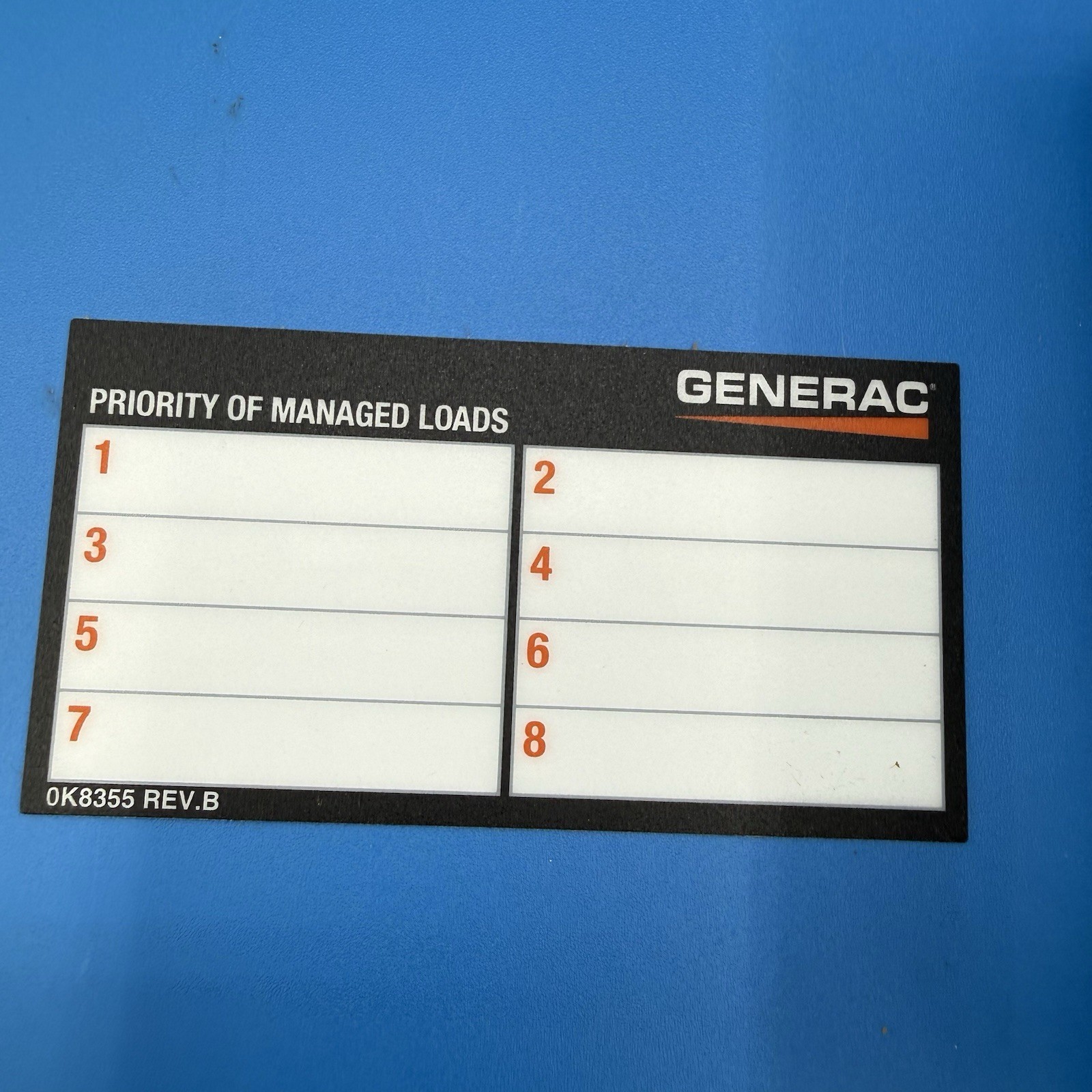 Generac 7000 50 Amp Load Manager Wireless Power Management Gray NEW