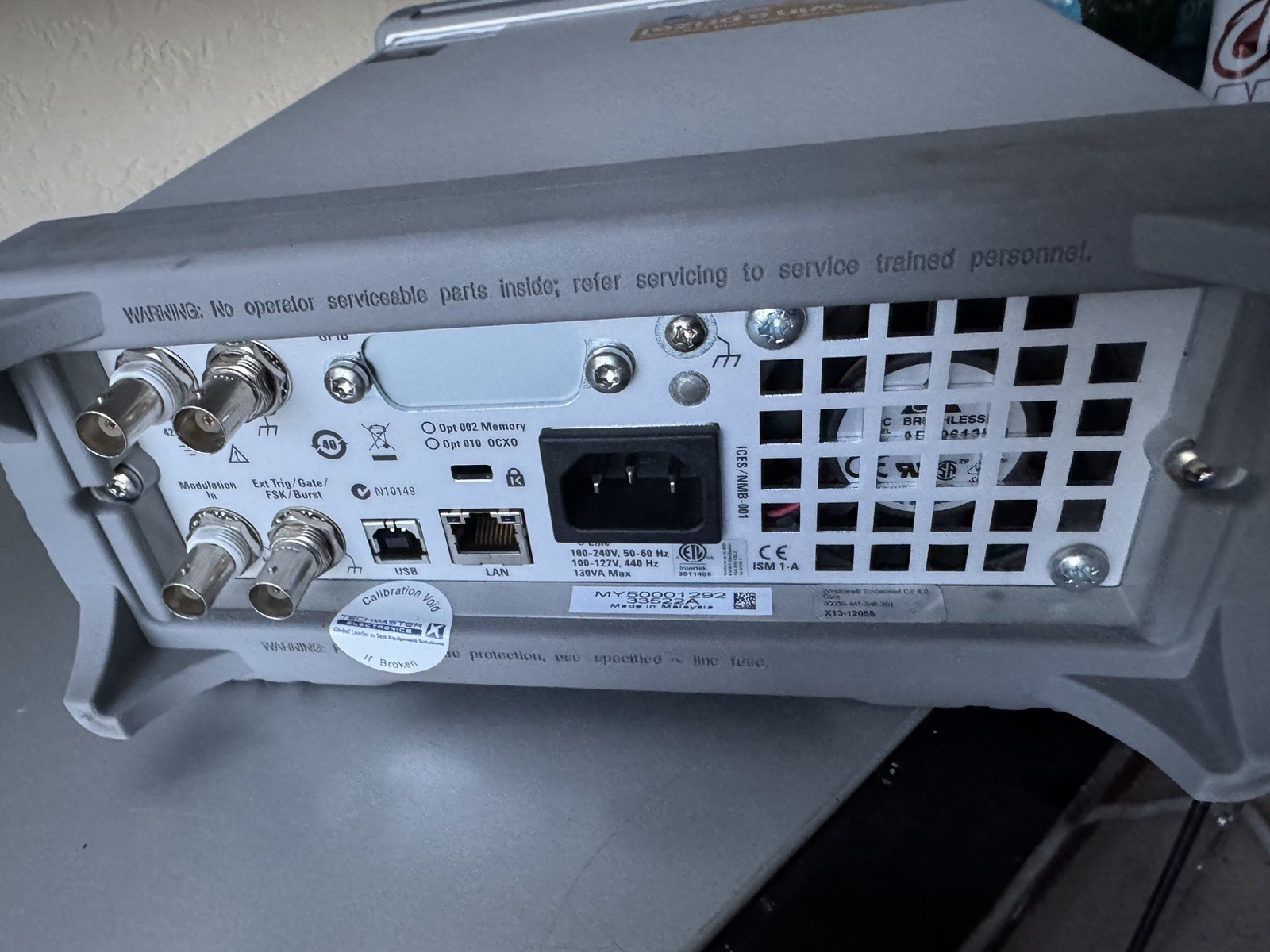 HP/Agilent/Keysight 33522A Waveform Generator CALIBRATED recently