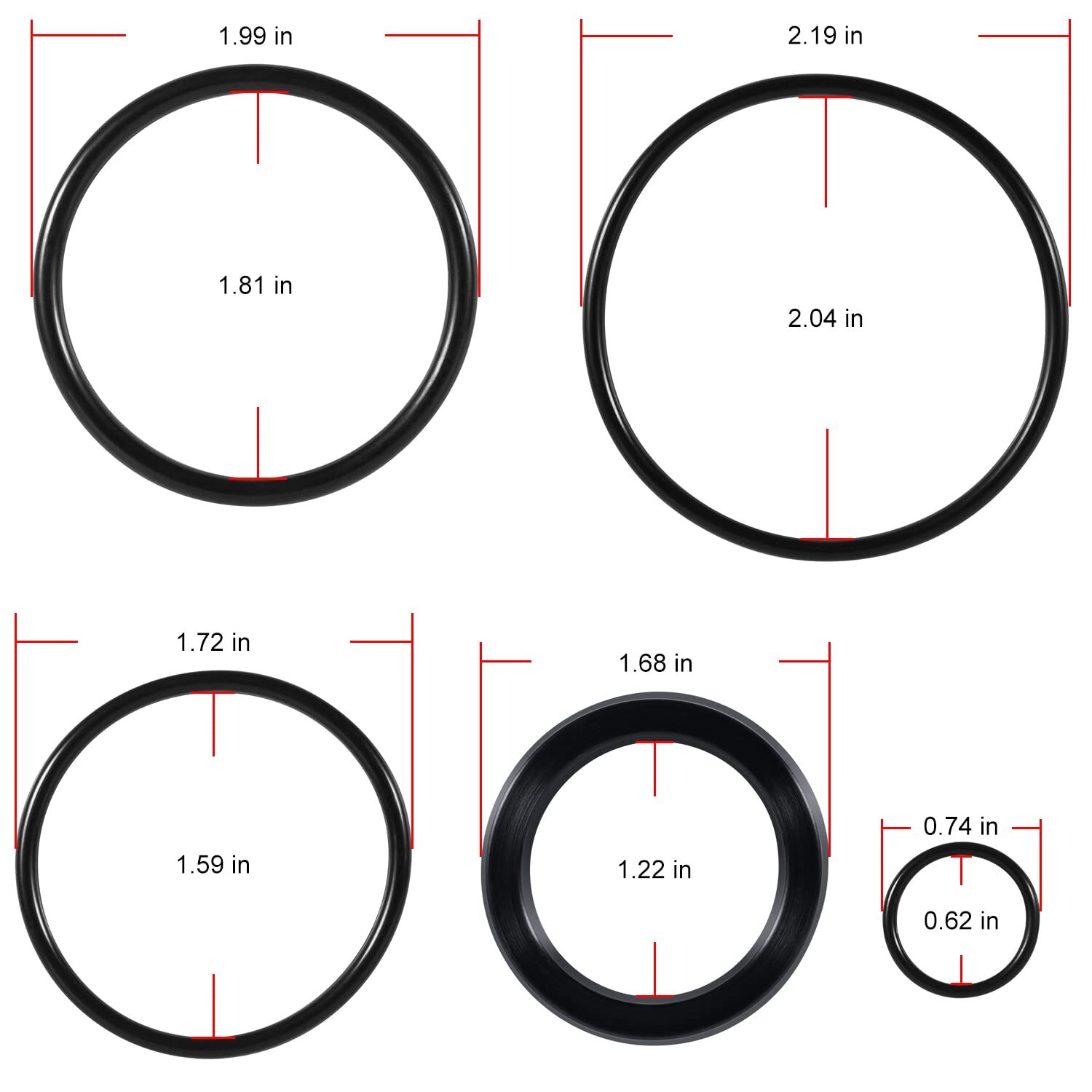 6803329 7137769 Hydraulic Lift Cylinder Seals Kit for Bobcat 444 500 520 751 974