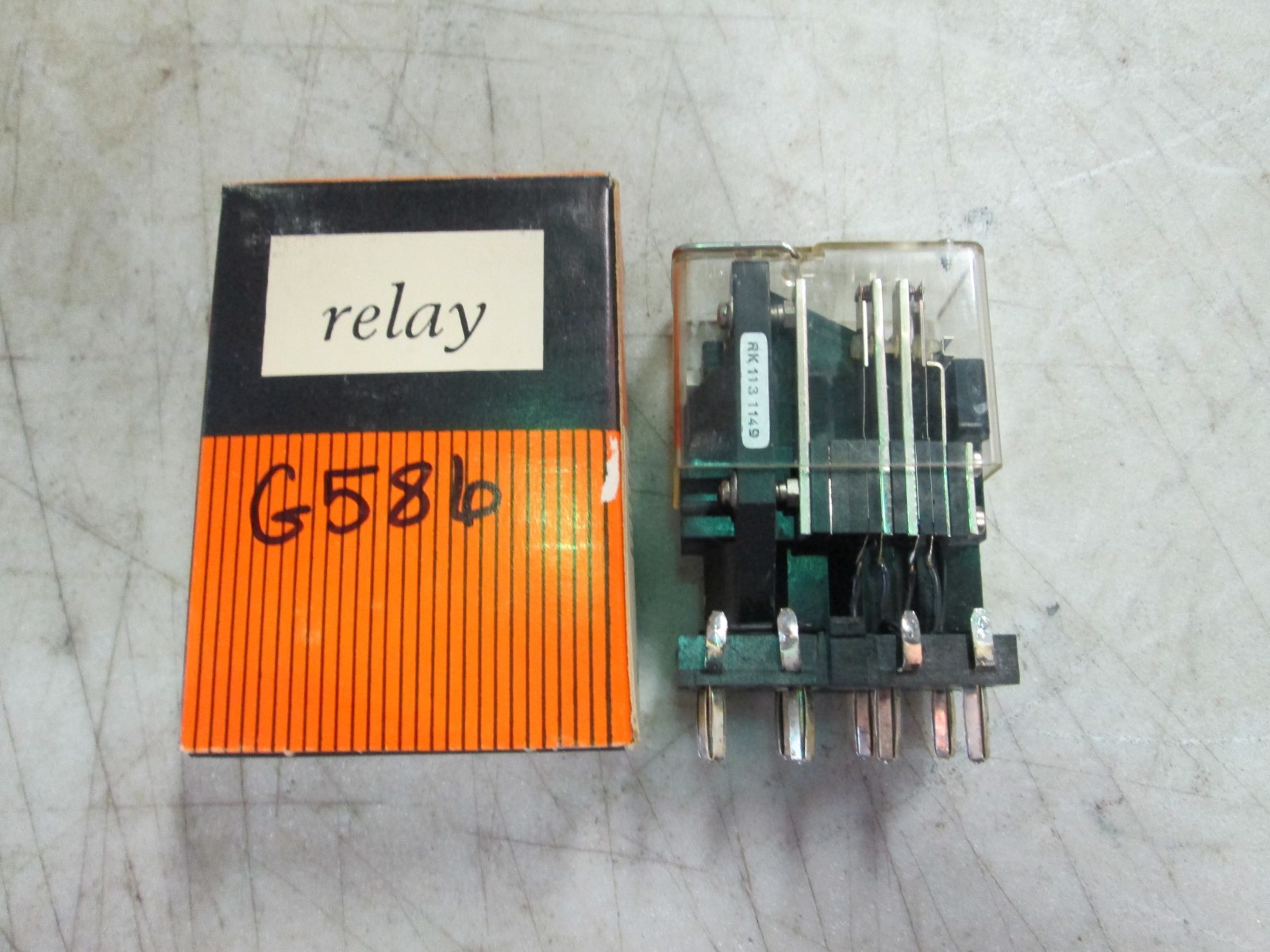 ASEA 250 VDC Relay RRMS-1419 RK113-1149 (NIB)