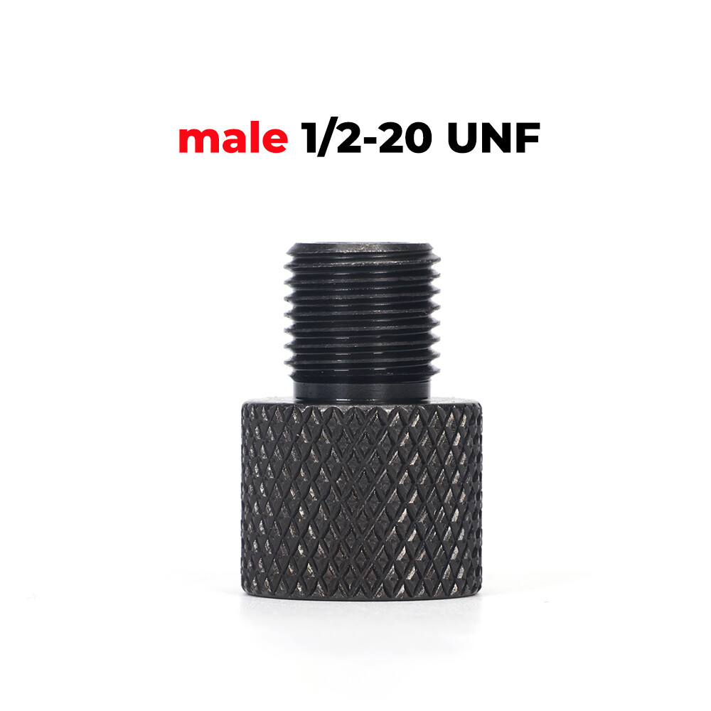 Female 1/2-20 Unf to Male 1/2-28 Unef or Male 1/2-20 to Female 1/2-28 Adapter