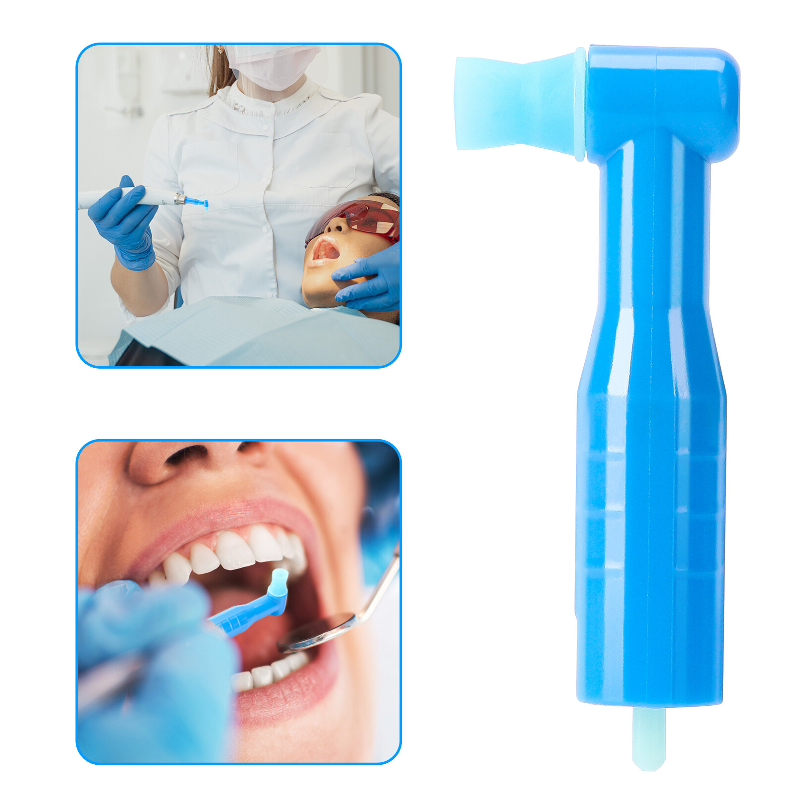 100/500/pk Top Prophy Angles Firm Cups Quality Dental Disposable Prophy Angle US