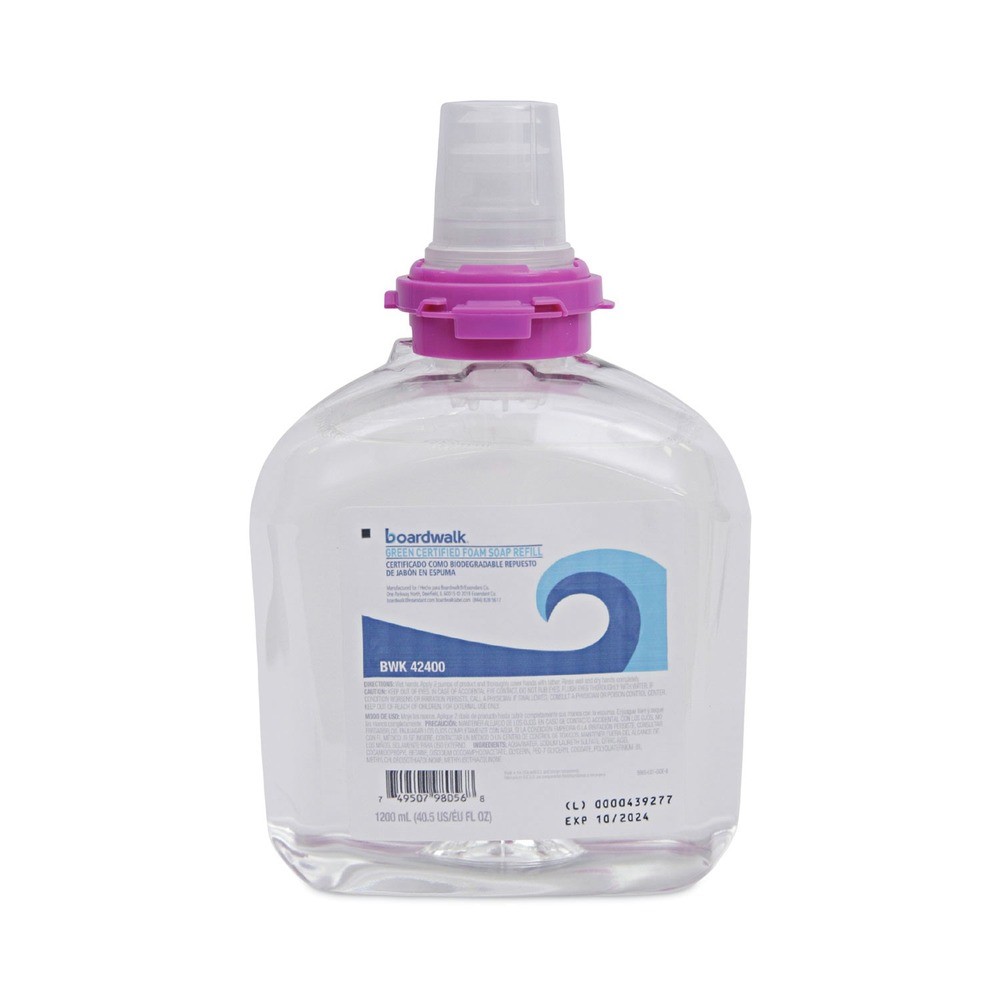 Boardwalk 1200mL Soap Dispenser & Unscented Soap Refill Bundle (2 Refill/CT) New