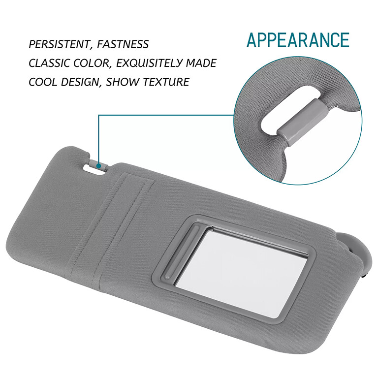 Car Sun Visor Left Driver Side&Right Passenger Side For Toyota Camry 2007-2011
