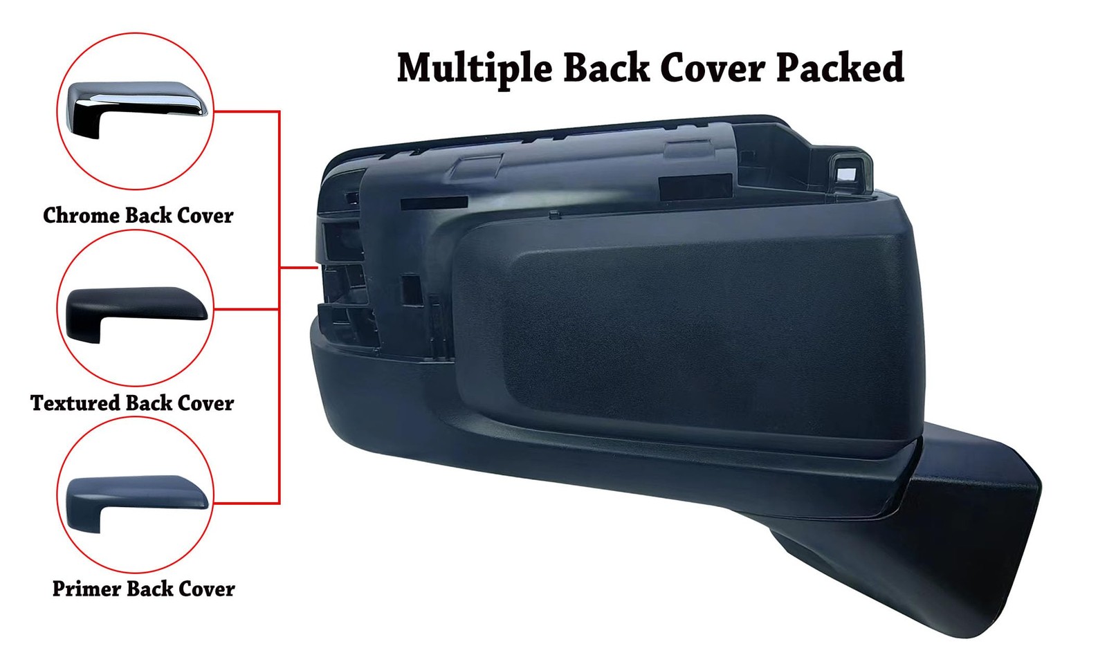 Longling Passenger Right Side Door Mirror Power And Heated Glass Bsmblind Spot