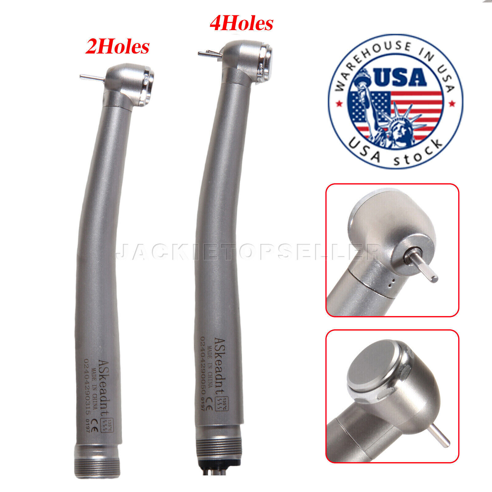 NSK Style Dental Fiber Optic LED E-generator / High Speed Handpiece 2HOLE/4HOLE
