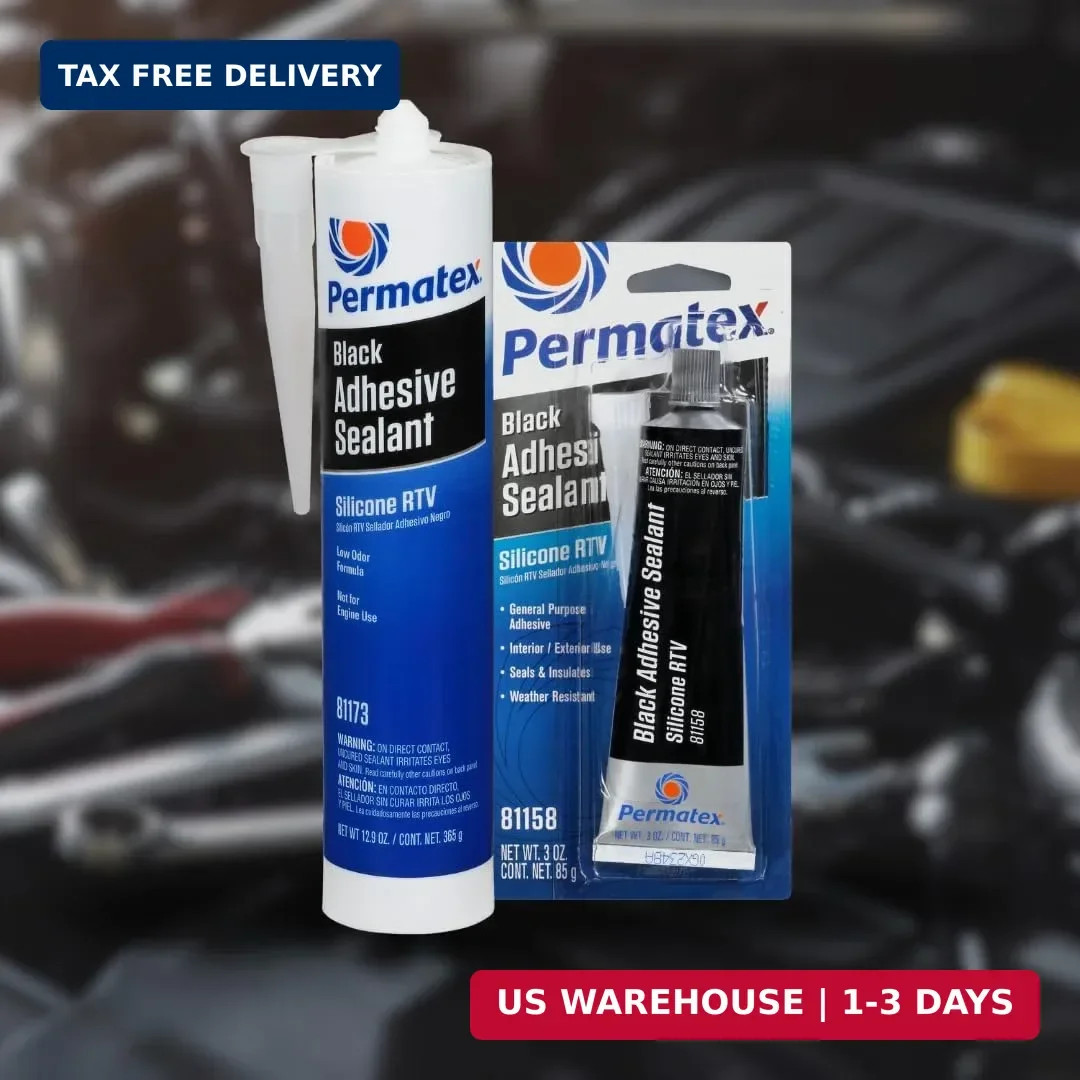 Permatex® Ultra Black® Maximum Oil Resistance RTV Silicone Gasket Maker 3 oz