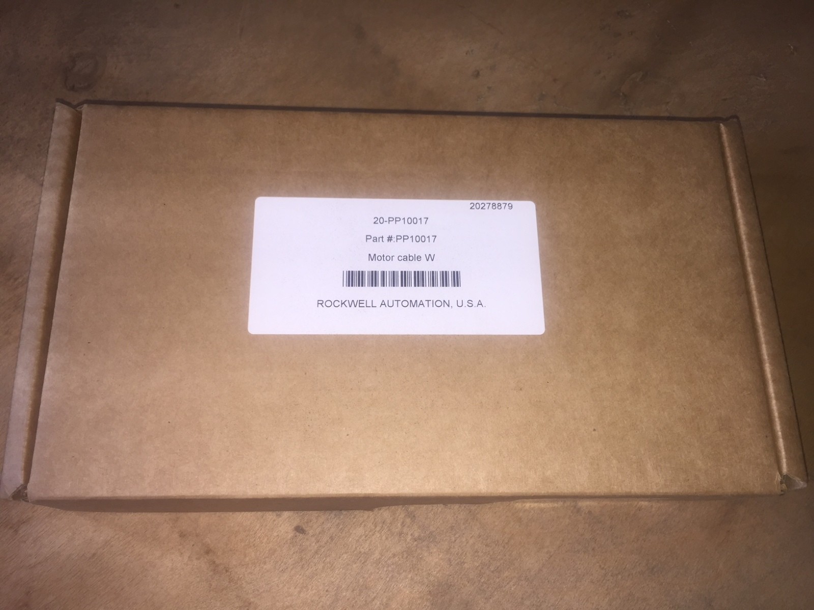 Rockwell Automation Allen-Bradley 20-PP10017 Motor Cable W