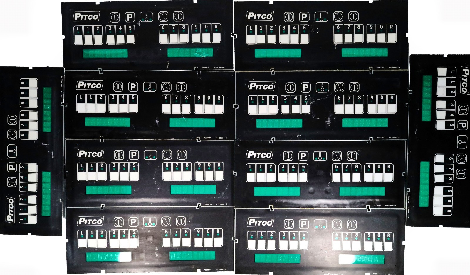 (Lot of 10) Pitco FAST 231-60141 Computer Screen w/ Harness