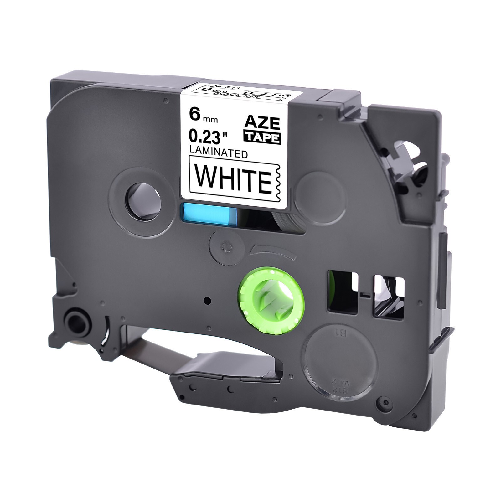 10x TZe-515 TZE 515 White on Blue 6mm Label Tape Fit For Brother PT-D200SA
