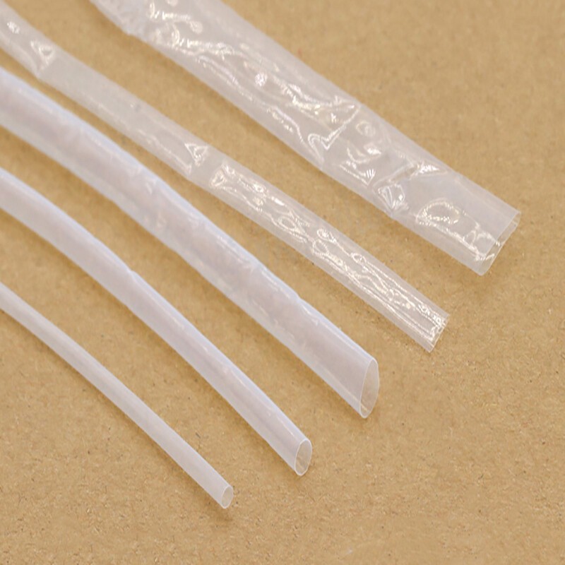 Transparent PTFE Heat Shrink Tube 0.5-40mm Diameter 1.7:1 / 1.3:1 / 4:1