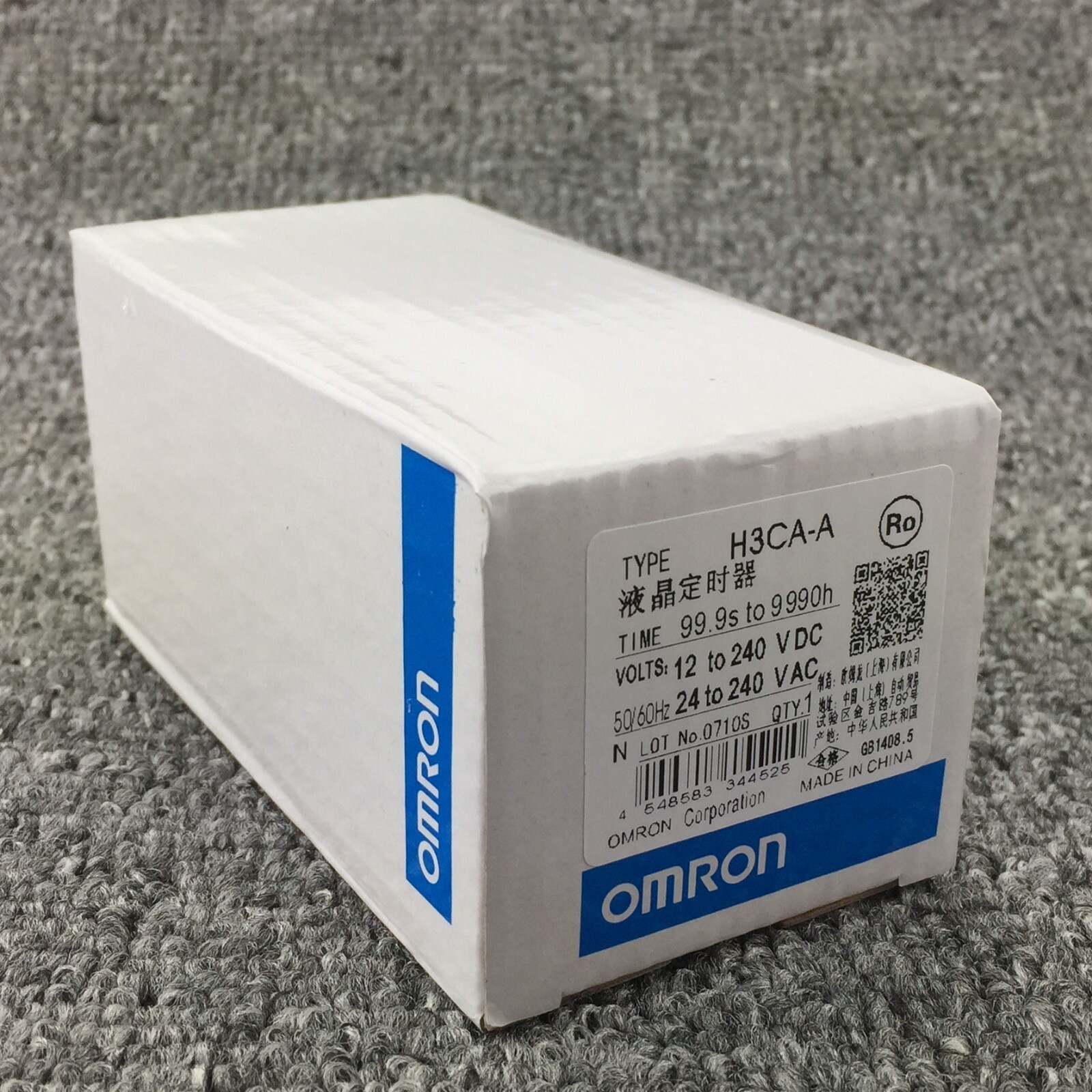 1 year warranty New in box Omron Brand New Timer H3CA-A H3CAA 24-240VAC/VDC