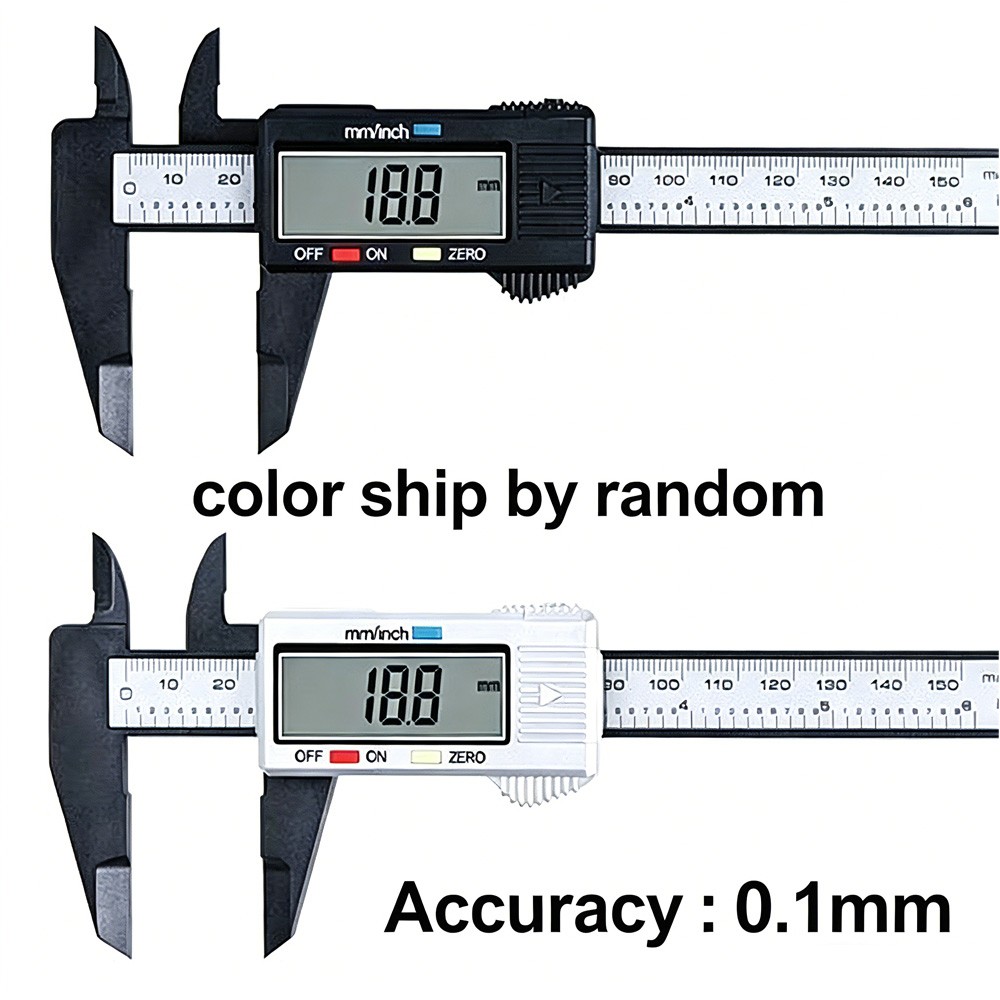 6″ 150mm Digital Caliper Vernier Electronic Gauge Meter Ruler Measure Tool 0.1mm