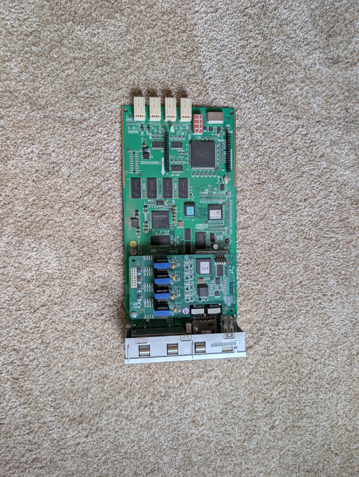 Samsung OfficeServ 7100 MP10a Processor Card w/ SD Media Card & UNI Universal…