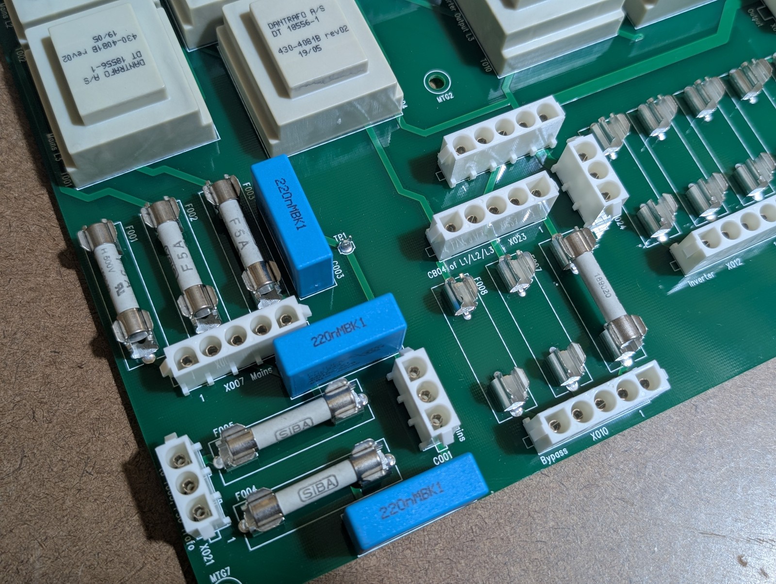 Gutor OP2407A REV03 Control Interface Board 430-4081B / OP2474 – 400VDC – New