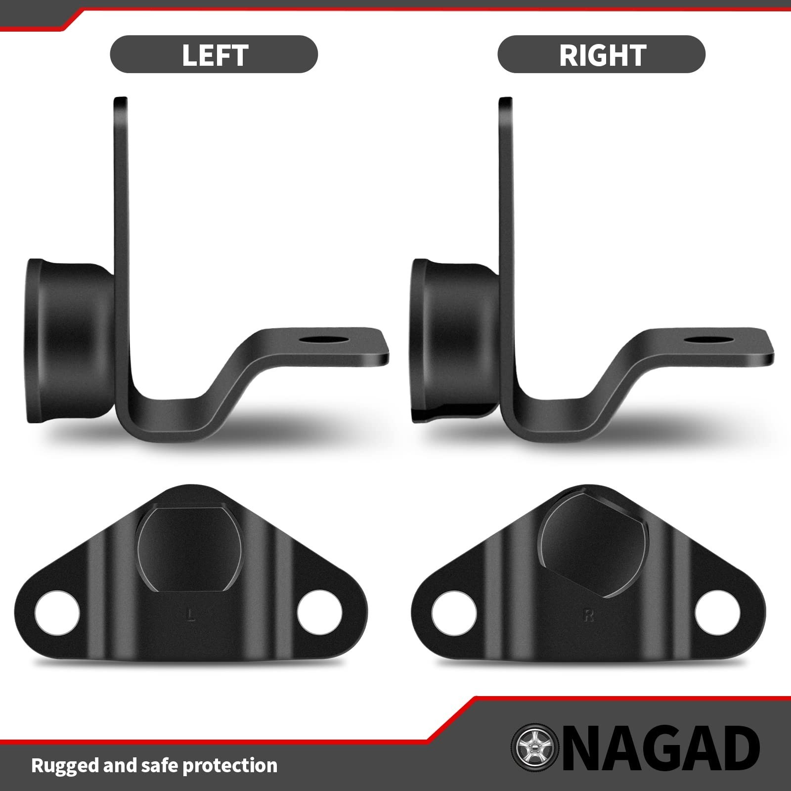 Tailgate Hinge Kit Compatible with 1999-2007 Chevy Chevrolet Silverado GMC Si…