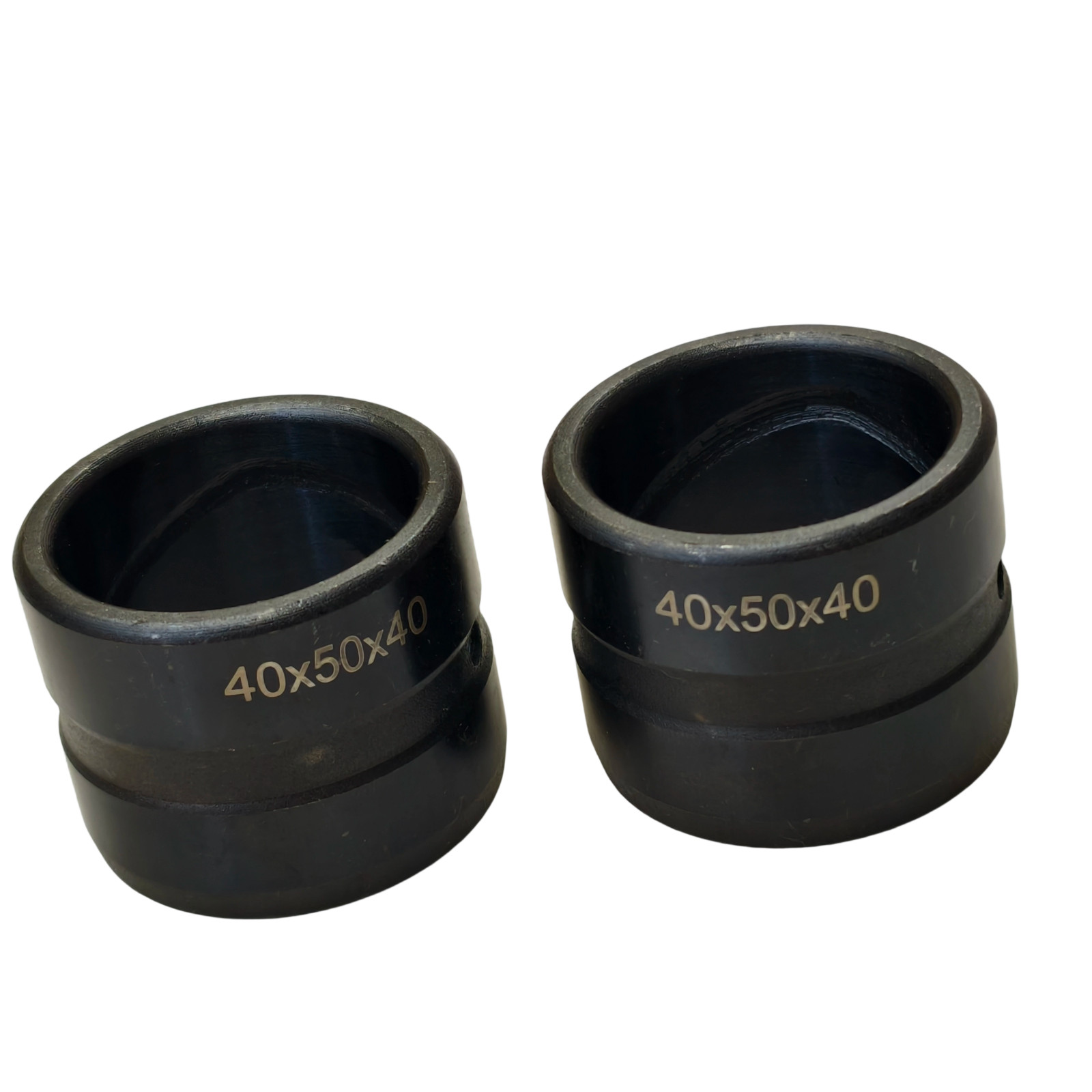 2 PCS 40 MM EXCAVATOR BUSHING HARDEN STEEL , ID 40mm x OD 50mm x L 40mm