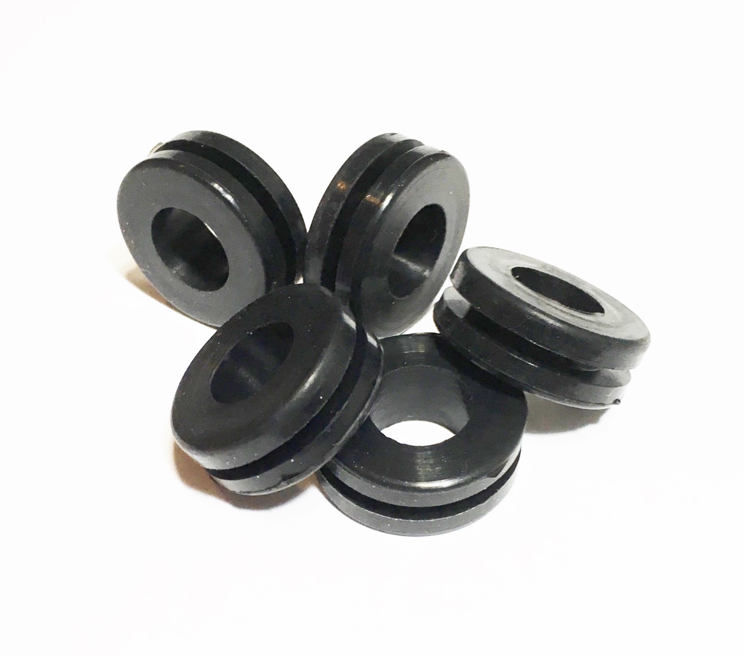 Rubber Grommet 5 Pack Pressure Washer Nozzle Quick Tip Holders 1/16″ Inner Slot