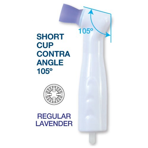 Dental Disposable Prophy Angles Contra Angle 105° Regular Short Latex Free 500’s