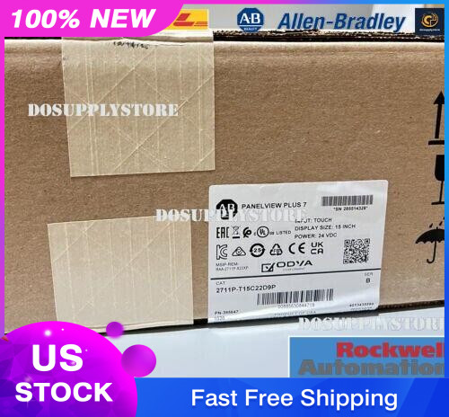 2711P-T15C22D9P Ser B PanelView Plus 7 Controlled Terminal New Sealed In Box