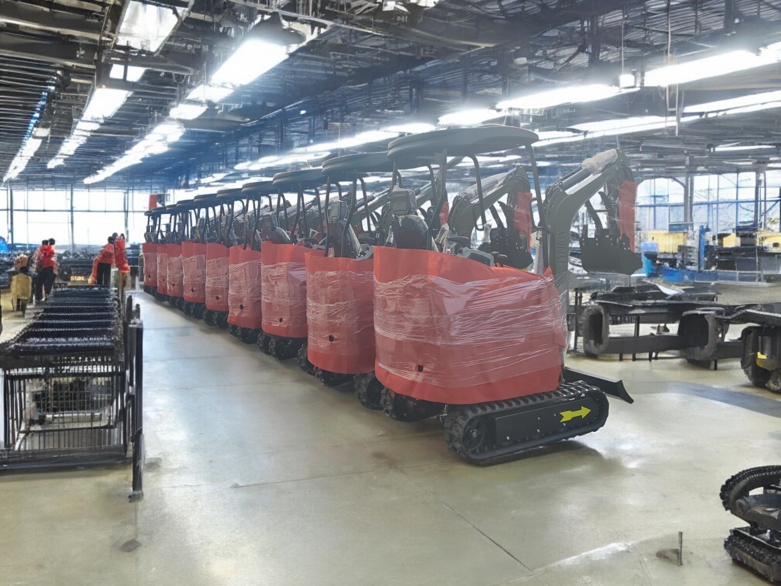 FREE SHIPPING 2025 2 Ton New Mini Excavator, KUBOTA D902 Diesel Engine 16 hpOpen