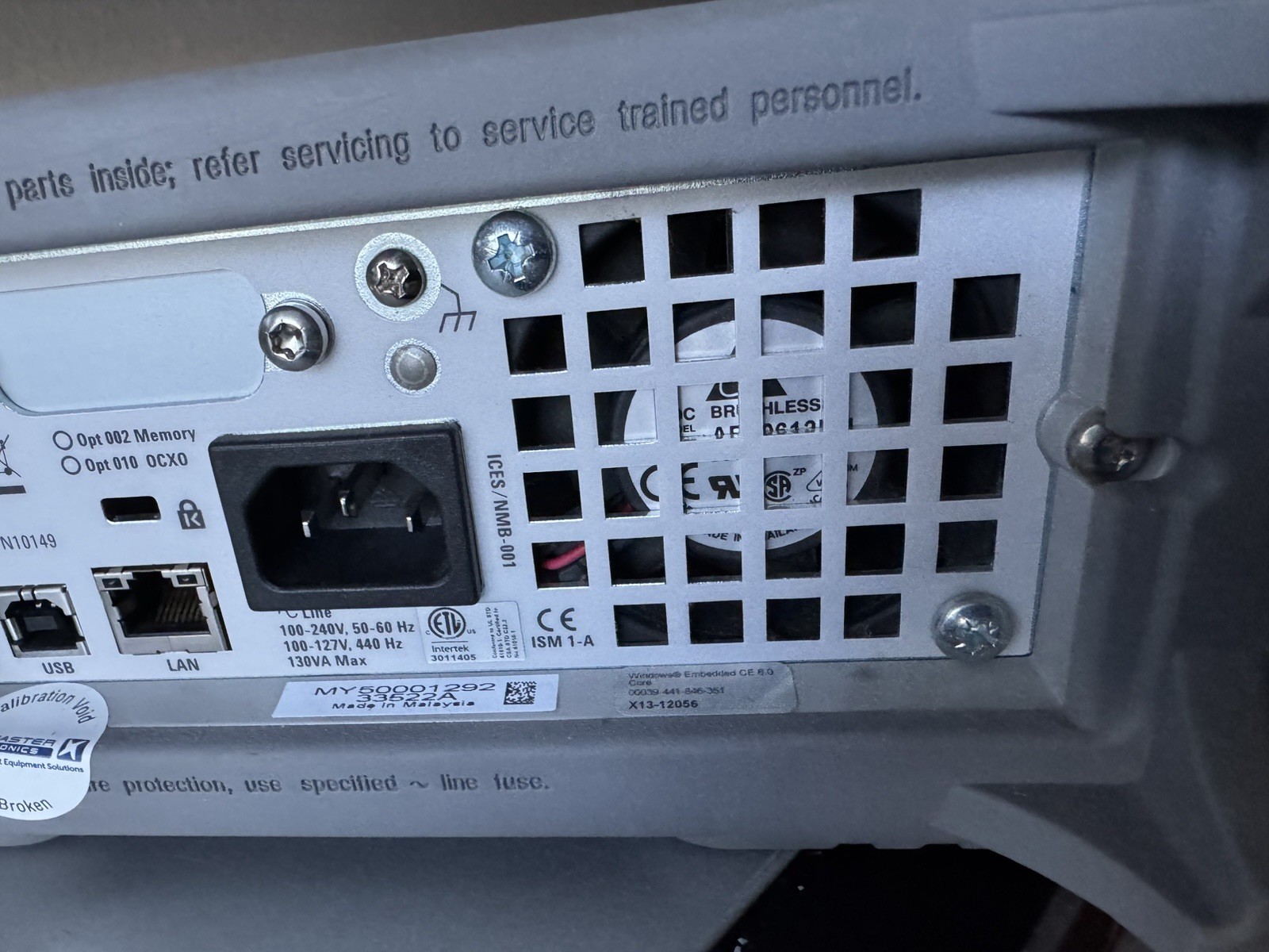 HP/Agilent/Keysight 33522A Waveform Generator CALIBRATED recently