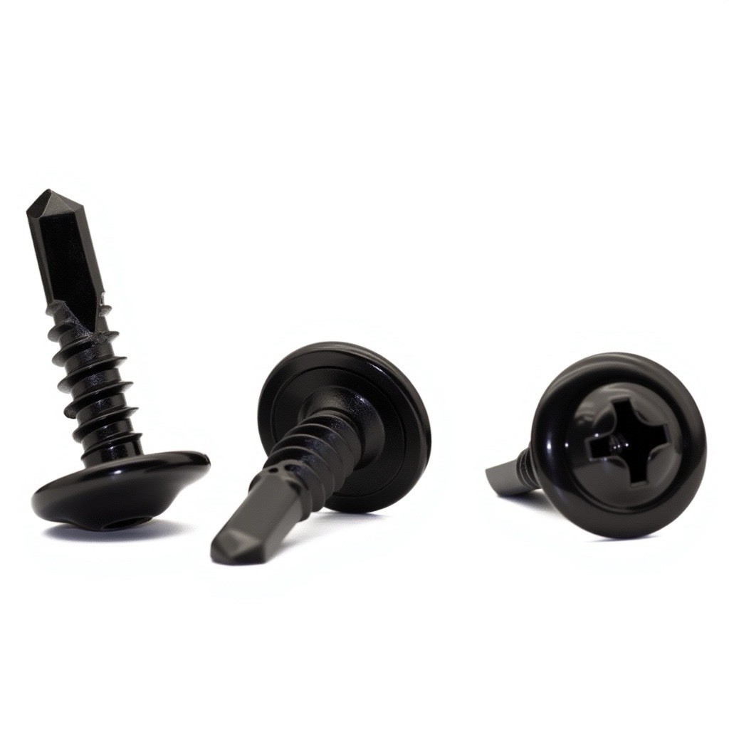 US 50-1000 pcs Black Phosphate ZT Wafer Head Self Tapping/Drilling Screws Screw