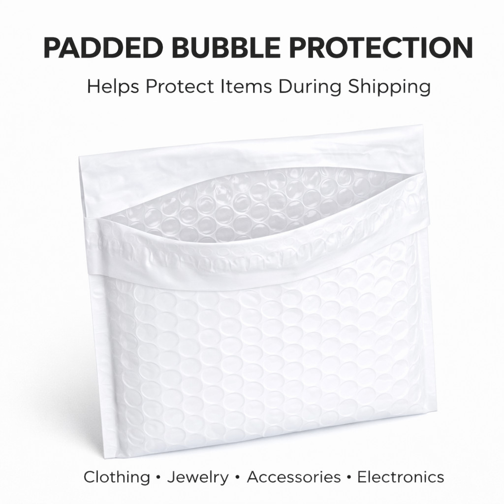 200 Poly Bubble Mailers 10.5×16 Padded Shipping Envelopes Self Seal Choose Color