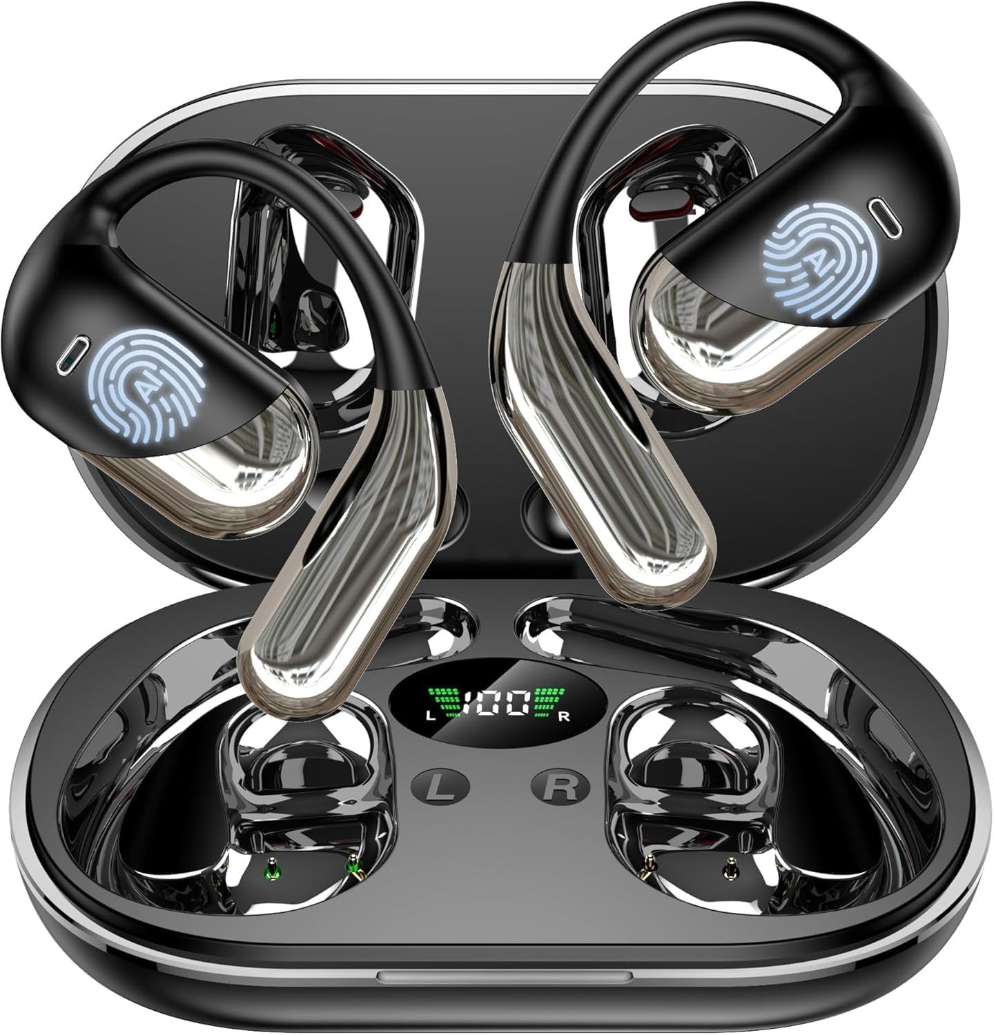Translation Earbuds Real Time – AI 144 Language Translator Earbuds, Audifonos US