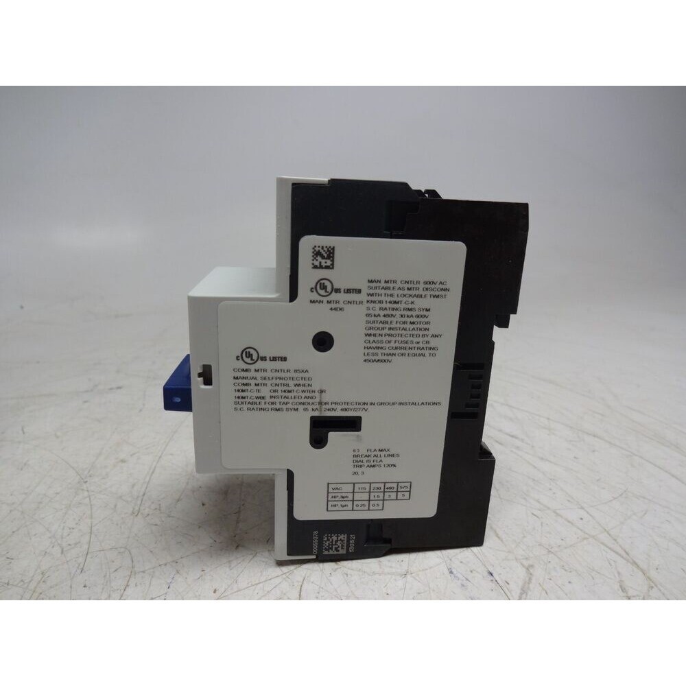 New AB 140MT-C3E-B63 4.0-6.3A 3-Pole Motor Protection Breaker