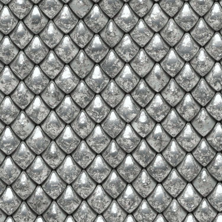 Silver Dragon Scales – 16″ x 48″ Hydrographic Film Hydro Dipping