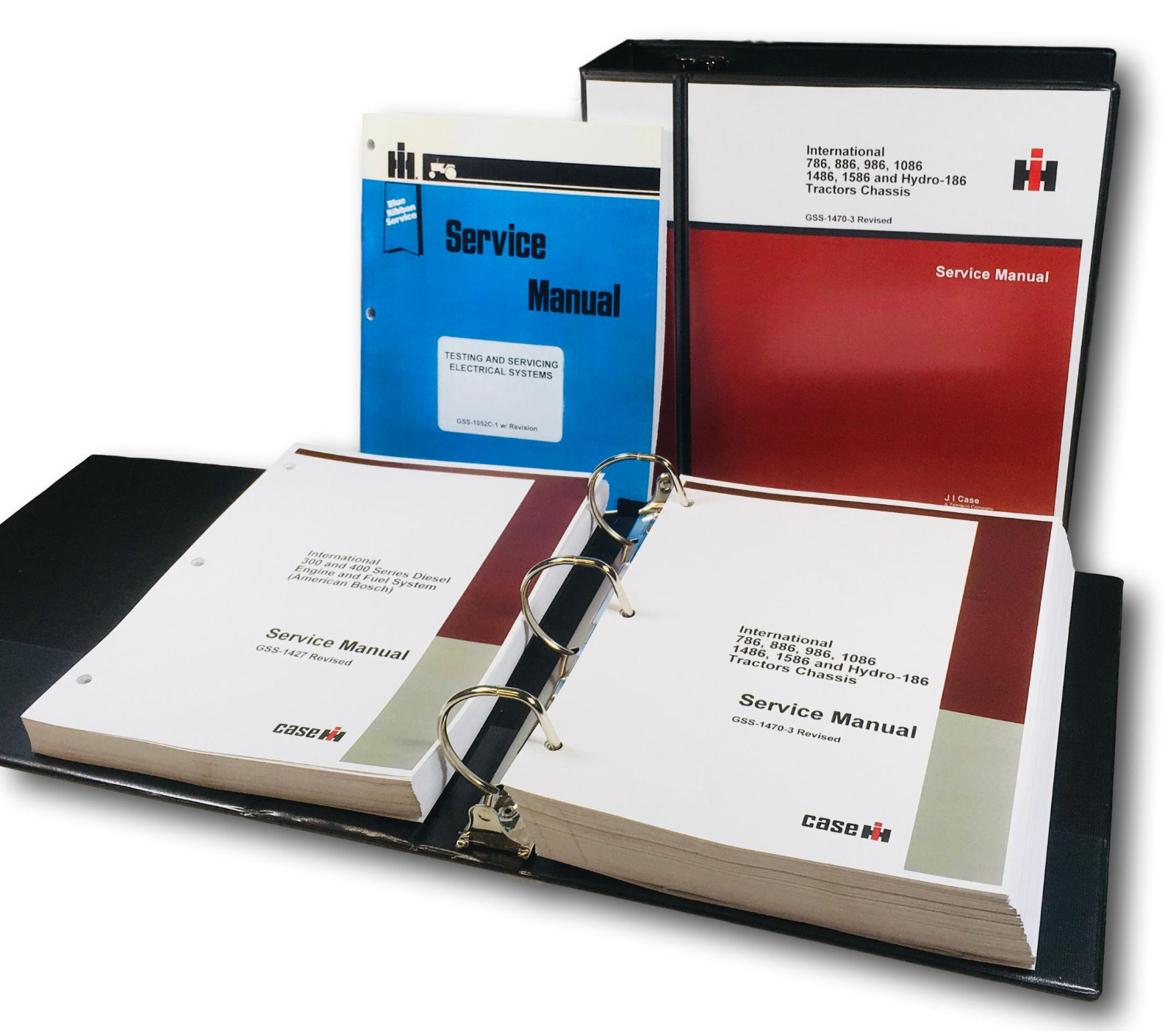 International 986 1086 1486 1586 Tractor Service Manual Workshop Repair Book IH
