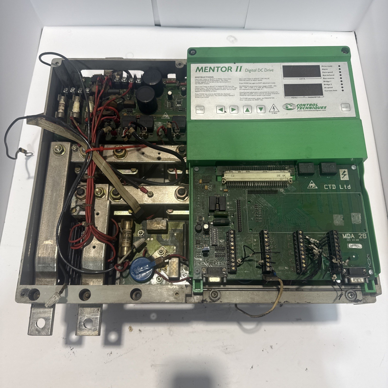 CONTROL TECHNIQUES M550R-14ICD, M550R-GB14, MENTOR II 550A Regen – Used Cond