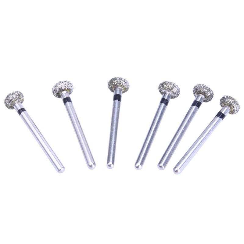10 pcs Dental High Speed Diamond Burs Circular wheel Super Coarse Diamond Drills