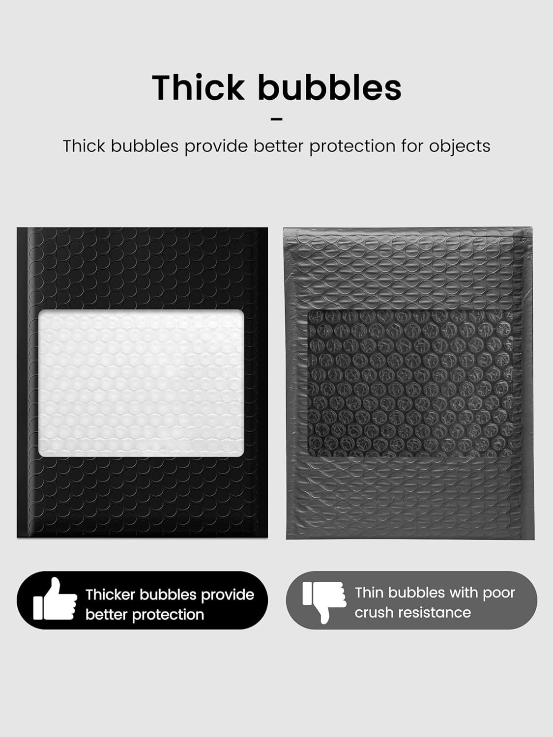 100 Pack Bubble Mailers 6×10 Inches Bubble Mailer Usable Size 6×9″ Envelopes …