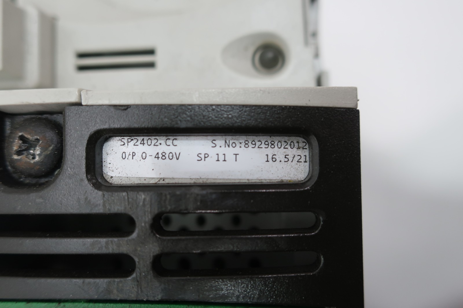 Leroy Somer SP2402 CC Unidrive Ac Vfd Drive 10/15hp 380-480v-ac 0-480v-ac