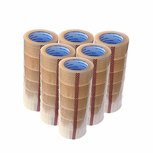 Tape Premium Carton Sealing Rolls 2 mil Packing Moving Box Tapes 2″x110 or 2″x55