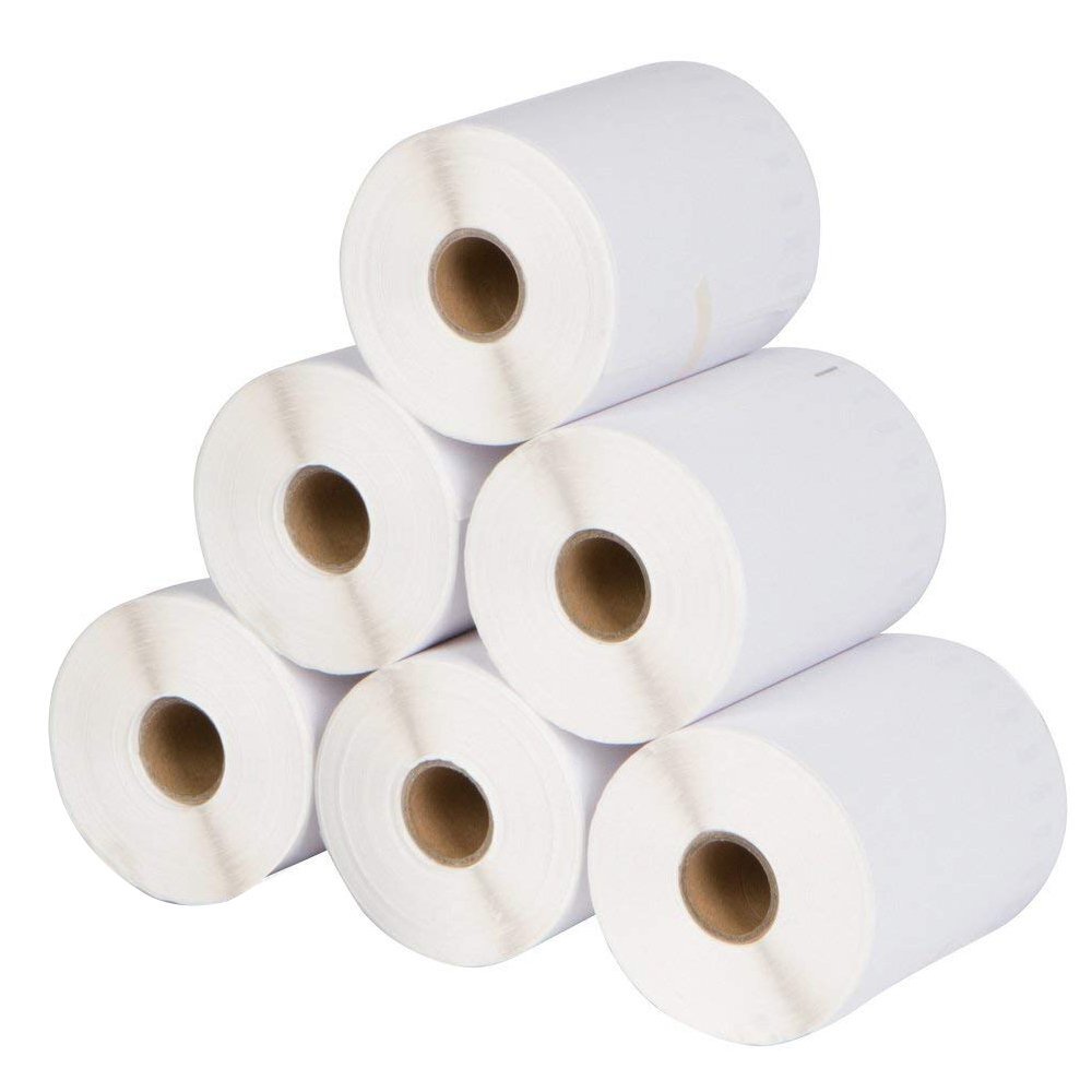6 Rolls DYMO 4XL Direct Thermal Shipping Labels 4×6 1744907 Compatible 220/Roll