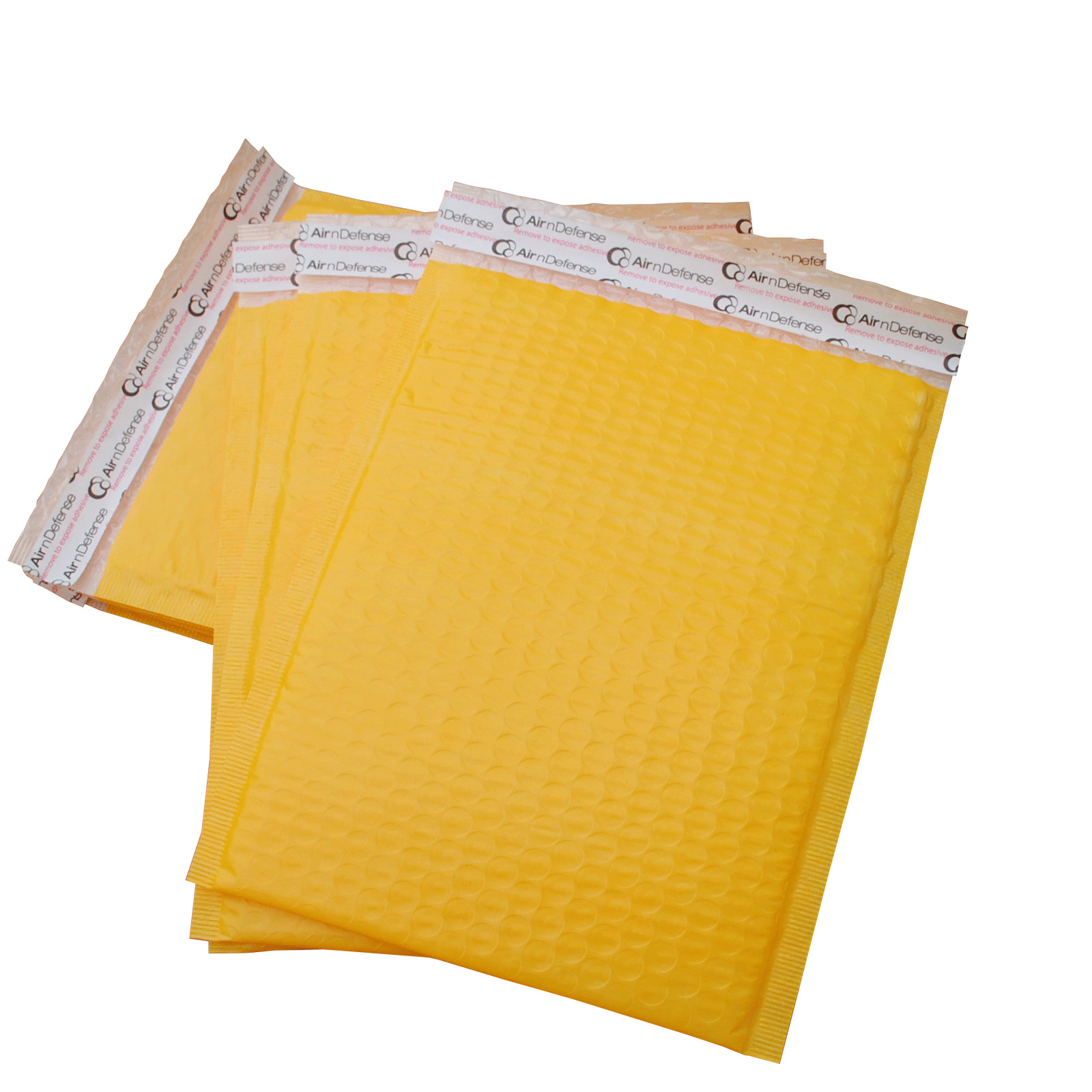 AirnDefense #2 8.5×12″ Colored Poly Bubble Mailers Shipping Padded Envelopes