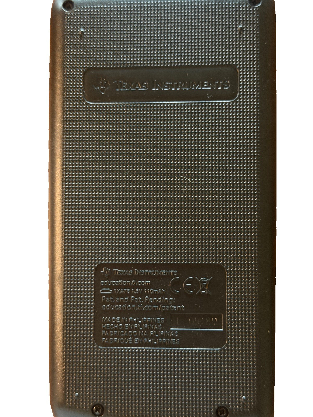 Texas Instruments TI 30Xa Scientific Calculator Dark Grey Black Slide Cover