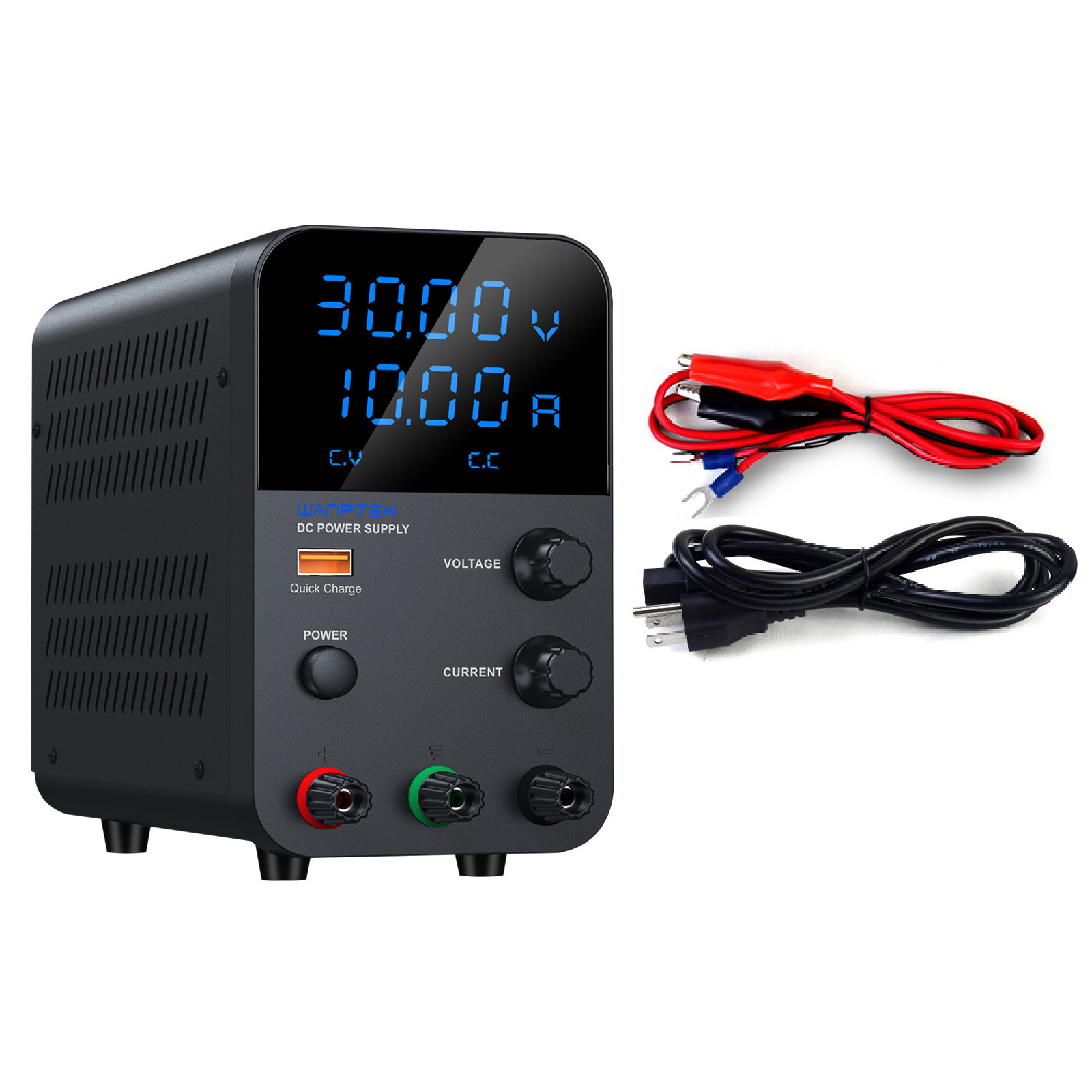 Adjustable DC 0-30V/60/120V 0-3/5/10A Lab Power Supply Variable Bench Switching