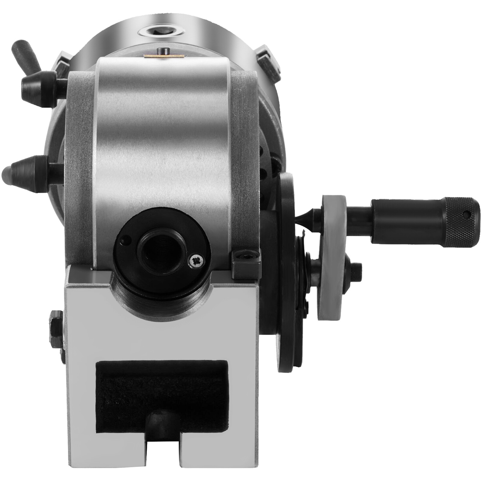 VEVOR BS-0 Semi 5″ Indexing Dividing Head 3-Jaw Chuck Tailstock For CNC Milling